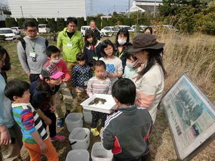 春休み特別企画　長谷川明子先生と学ぶ生物多様性・ビオトープ講座