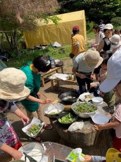 りす山遊び