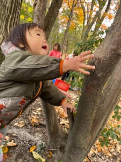 0歳からの自然散策 親子で冬を感じよう