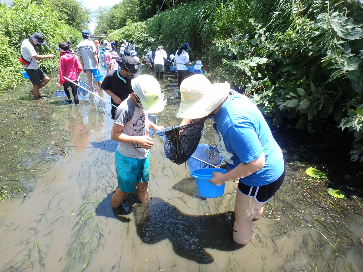 「青空遊園」川に親しみ川に学ぶ！