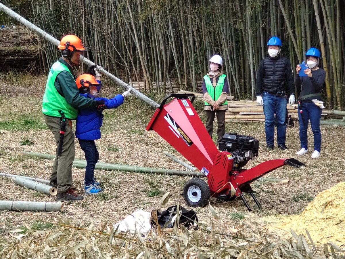 削れ難く、保水力があり、歩き易いウッドチップ散策路を作ろう