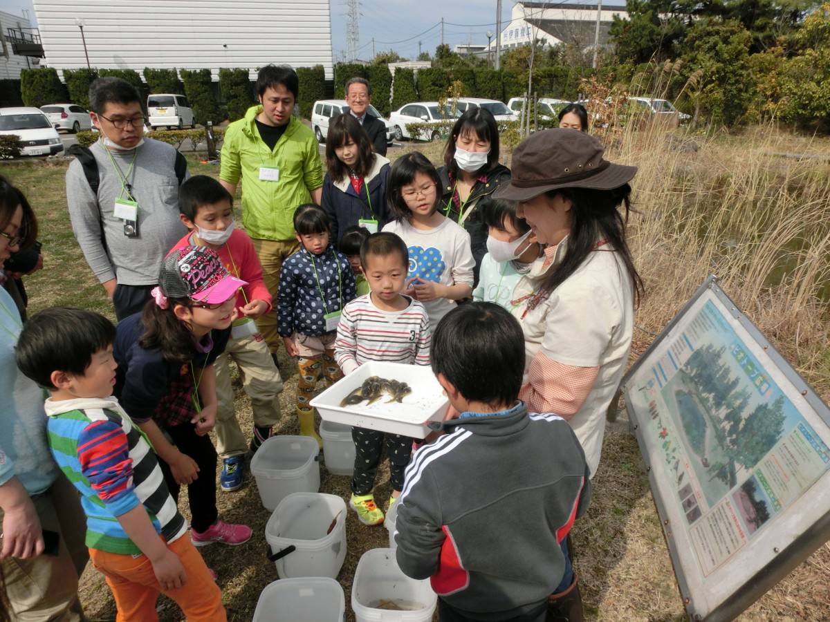 春休み特別企画　長谷川明子先生と学ぶ生物多様性・ビオトープ講座