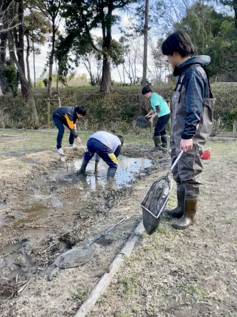 秋の植田川で生命の原点(オリジン)を感じよう!